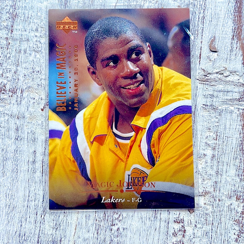 1996 Magic Jonson Basketball Card (Upper Deck #237)